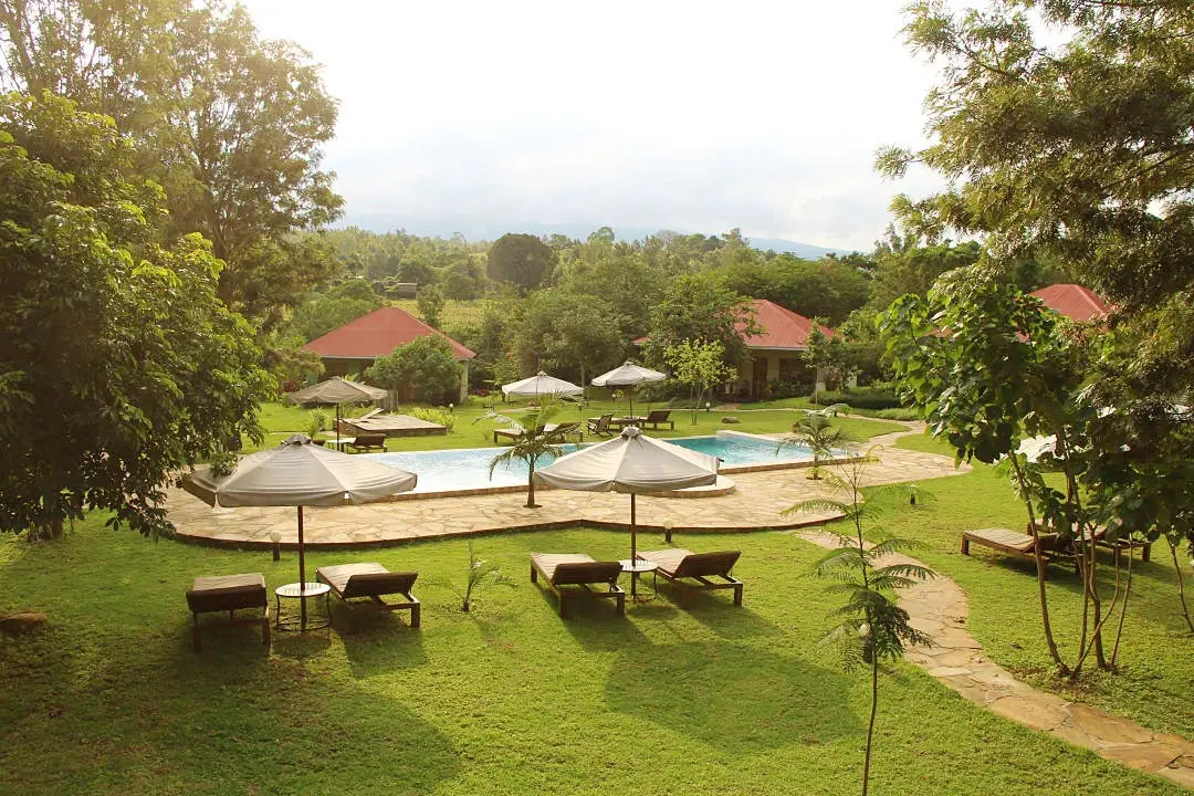 zwembad african view lodge
