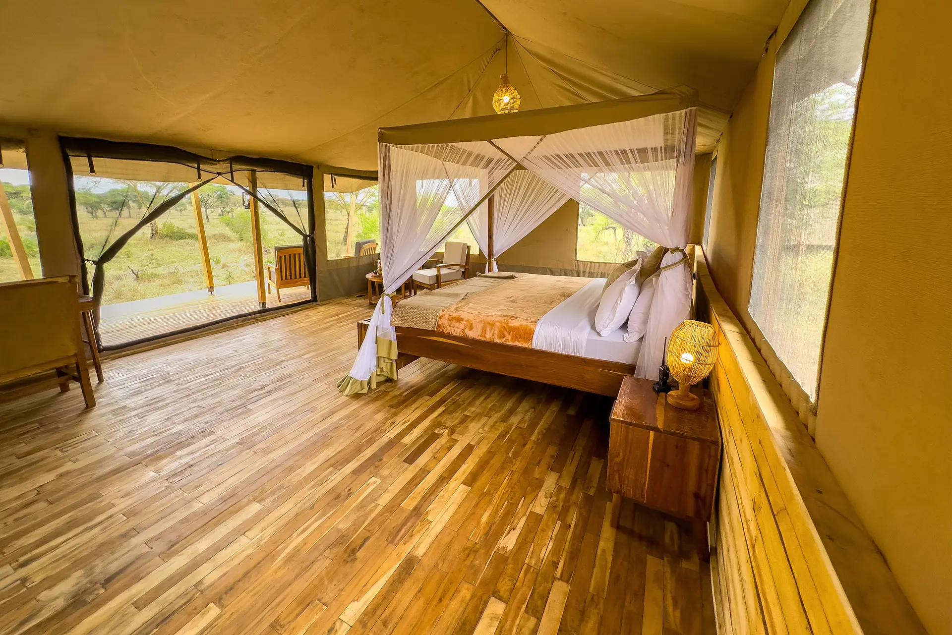 new tukaone camp in Serengeti, Tanzania